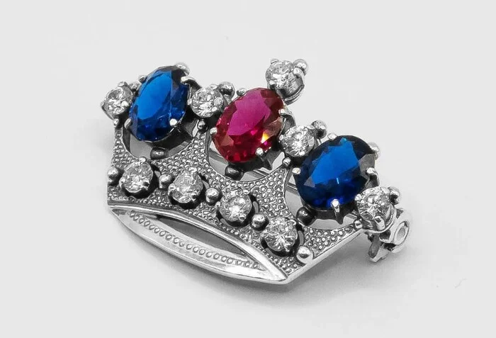 TOP 10 Sapphire Brooches - Jewelry Rating 2024 - Purchase, Products, Jewelry, Brooch, Longpost