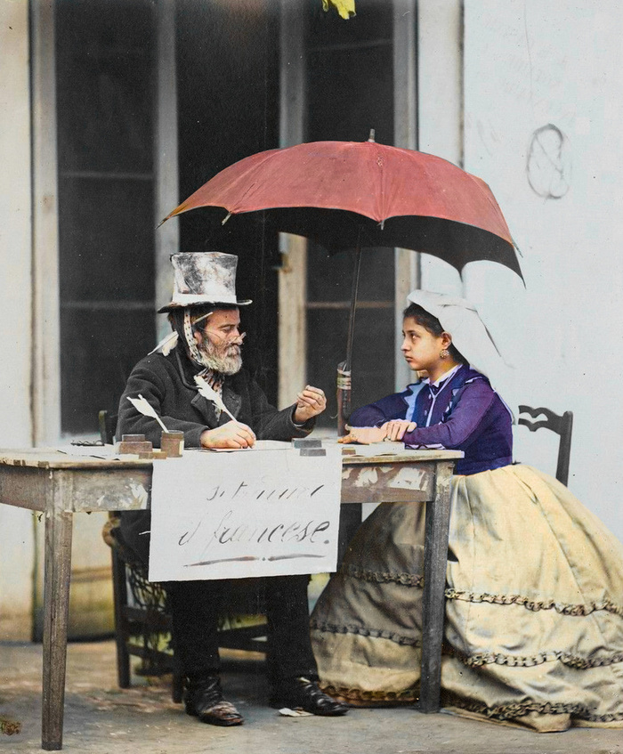 Уникальные исторические кадры, которые перенесут вас в прошлое. 20 раскрашенных фотографий из ХIX века. Часть II Историческое фото, Старое фото, Фотография, 19 век, Колоризация, Длиннопост