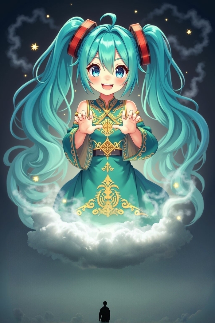      , , Hatsune Miku, , Stable Diffusion