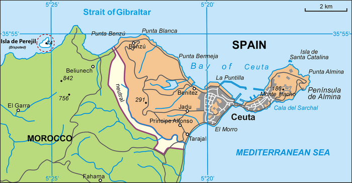 Two pieces of land in Africa. These are not separate states. Who do they belong to? - My, Informative, Country, Geography, Spain, Africa, History (science), Longpost