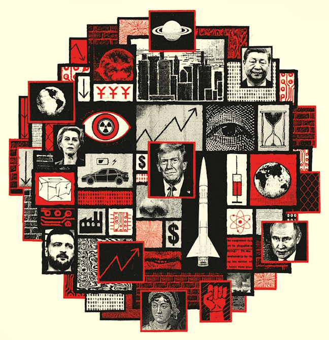 The Economist 2025 Cover: The Real Breakdown! - My, Forecast, 2025, Politics, Planet, West, Vladimir Putin, Xi Jinping, Donald Trump, Longpost, The Economist, Mystery