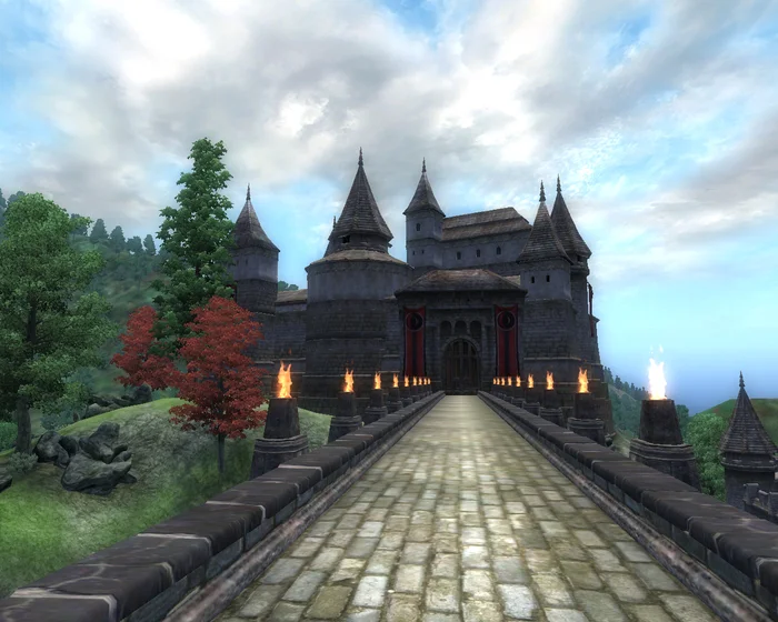 Castle Skingrad - My, Bethesda, The elder scrolls, The Elder Scrolls IV: Oblivion, Tamriel, Cyrodile, Nostalgia, Screenshot