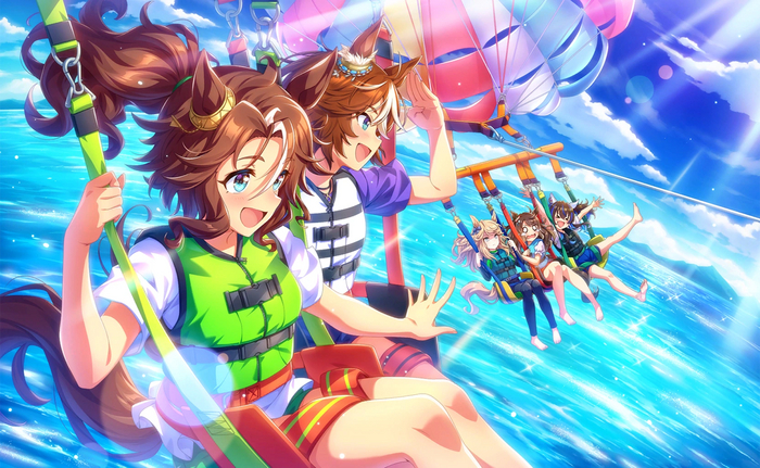 Mejiro Palmer &amp; Bamboo Memory. Gold City, Tosen Jordan &amp; Daitaku Helios (   )