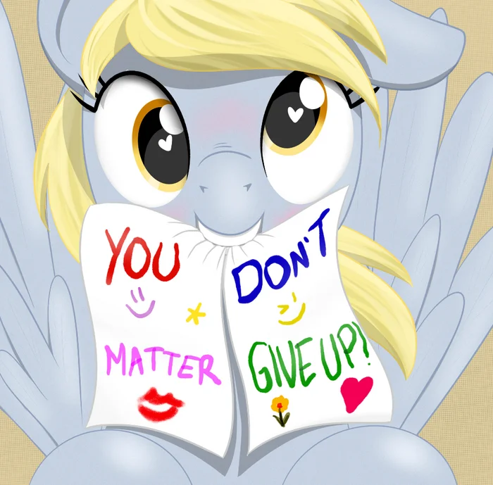 You are not important - My little pony, Derpy hooves, Rock ebol