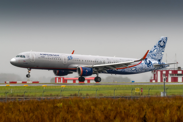 Airbus A321-211 RA-73710 Aeroflot Гжель