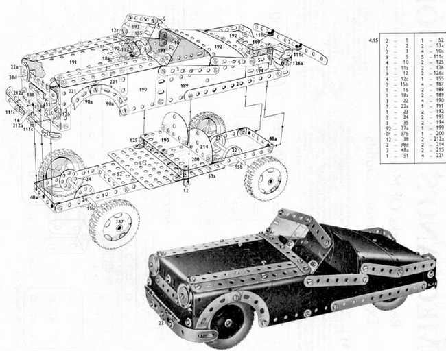 Модель кабриолета.