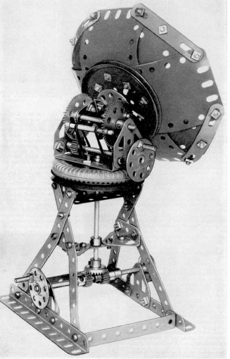 Модель локатора радара.