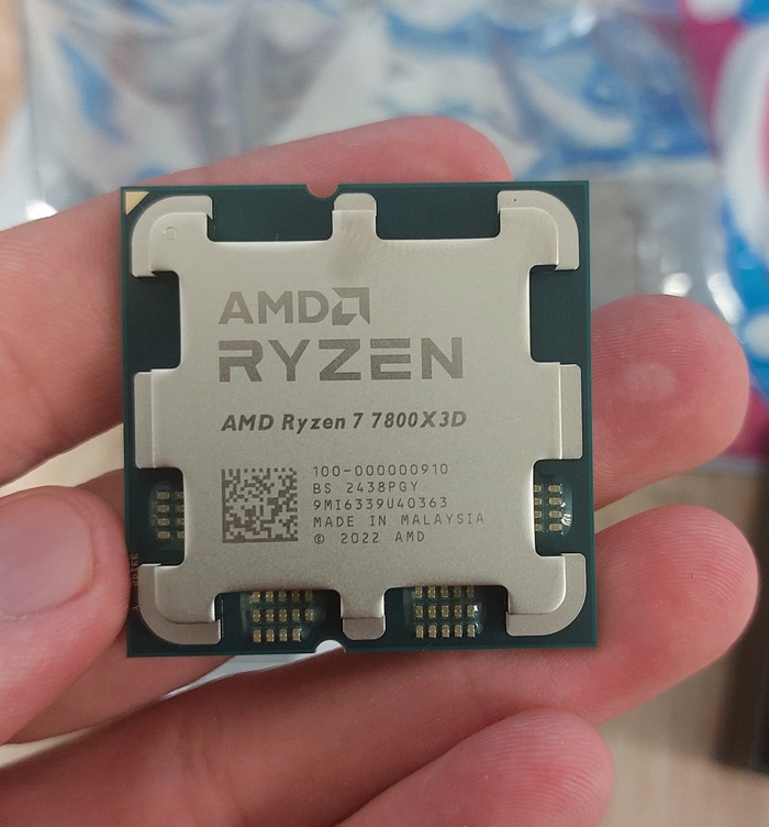 Ryzen 7 7800X3D BS2438PGY ПОДДЕЛКА?!