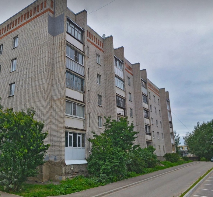 Дом №8 на Долгом переулке в Вологде