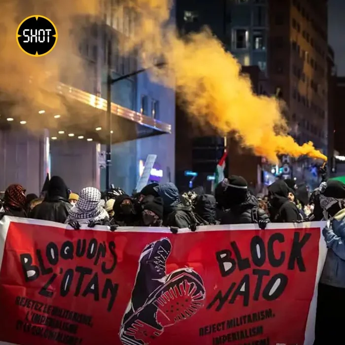 Violent Anti-NATO Protests Sweeping Montreal, Canada - Politics, NATO, Nato and Russia, Rally, West, Russia, Kiev, Canada, Protest actions, news