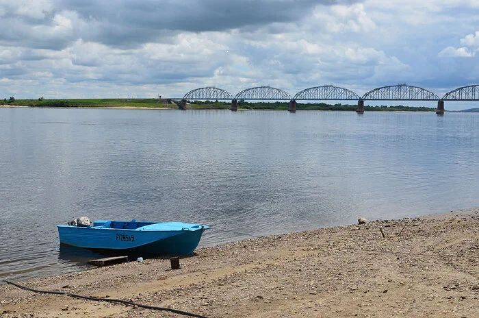 Railway bridge - My, Amur region, Дальний Восток, The photo