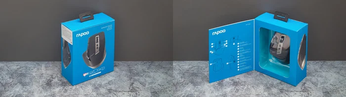 Rapoo MT750S Multi-Mode Wireless Mouse Review - My, Electronics, Computer hardware, Assembling your computer, Computer, Mouse, PC mouse, Longpost