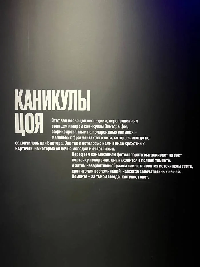 «Виктор Цой. Легенда» - Виктор Цой, Порт Севкабель, Санкт-Петербург, Группа КИНО, Выставка, Длиннопост