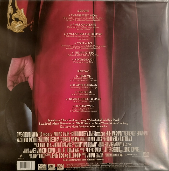 The Greatest Showman - OST ( ) ,  , , ,  , 