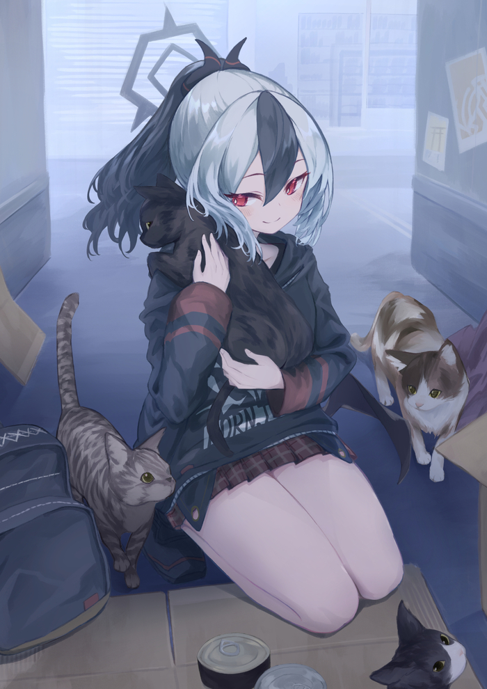 Onikata Kayoko & cats