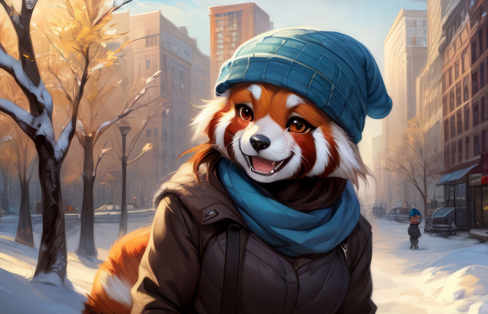    Wolfmks #219 , Furry Art,  , , Furry Red Panda, , ,  , ,    , 