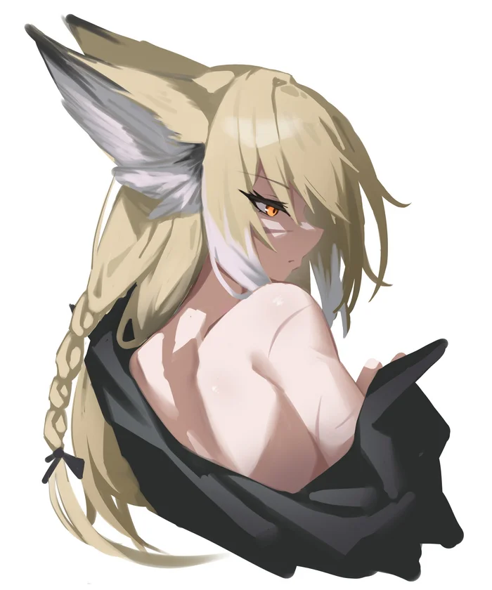 Ears - Anime art, Anime, Arknights, Vulpisfoglia (Arknights), Animal ears