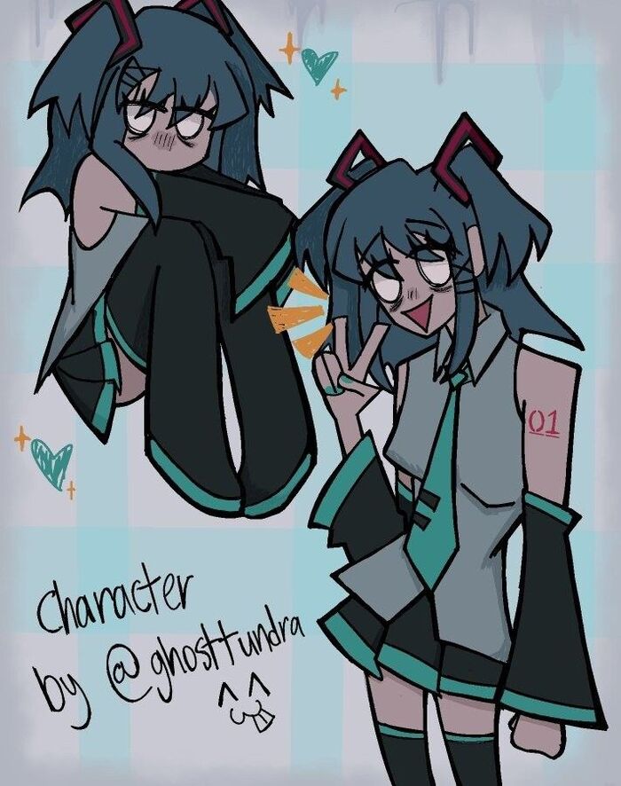 :   , Hatsune Miku,  , Anime Art