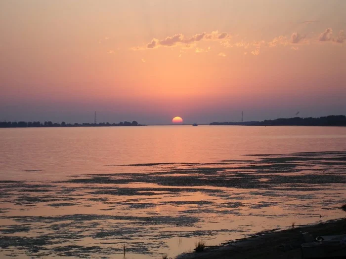 Astrakhan sunsets - My, Sunrises and sunsets, Sunset, Astrakhan, Astrakhan Region, Volga river, The photo, Nature