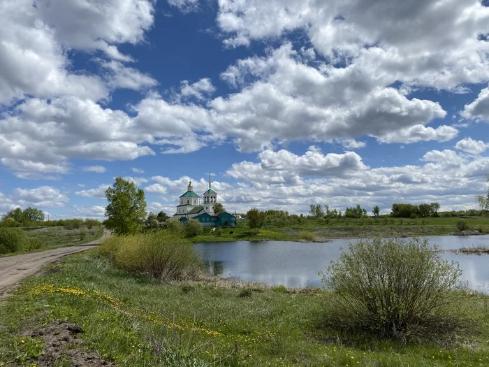 Церкви, великие грани… - Моё, Россия, Мордовия, Природа, Церковь, Архитектура, Путешествия, Красота