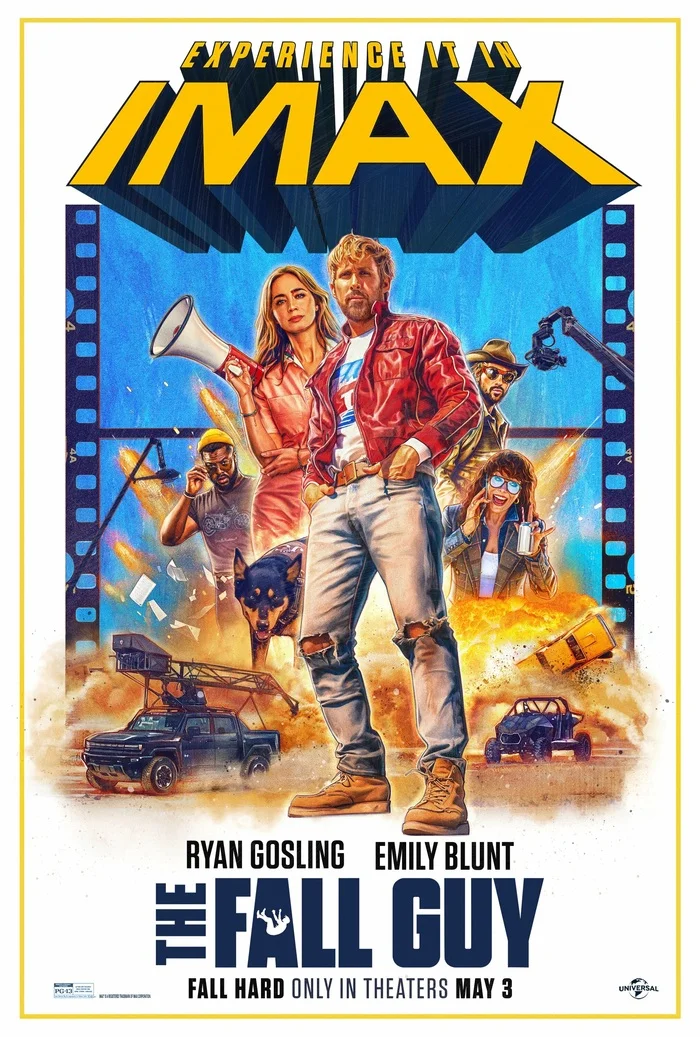 Movie Stuntmen (2024) (Rating 7.0) - Movies, New films, Cinema, Online Cinema, Stuntman, Боевики, Comedy, Melodrama, David Leitch, Ryan Gosling, Emily Blunt, Video, Vertical video, Trailer, Longpost