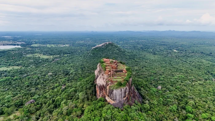 Sigiriya - My, Sri Lanka, Sigiriya, Travels, Ceylon, The photo, Mountain tourism, Aerial photography, Quadcopter, Plateau