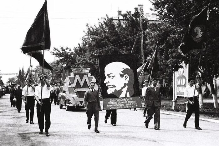 Празднование 350-летия города. Уральск. 1964 год.