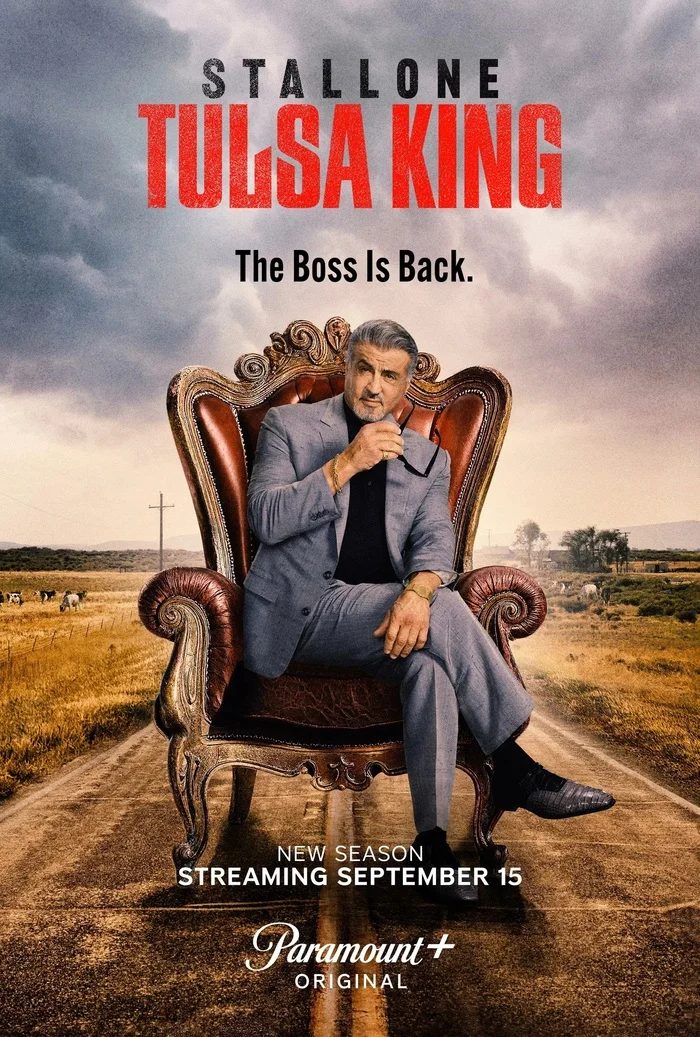 TV series The King of Tulsa (2024) Season 2/10 episodes (Rating 7.8) - Serials, Foreign serials, Film and TV series news, New films, Cinema, Online Cinema, Trailer, Novelties of TV series, Crime films, Drama, Comedy, Sylvester Stallone, Video, Longpost