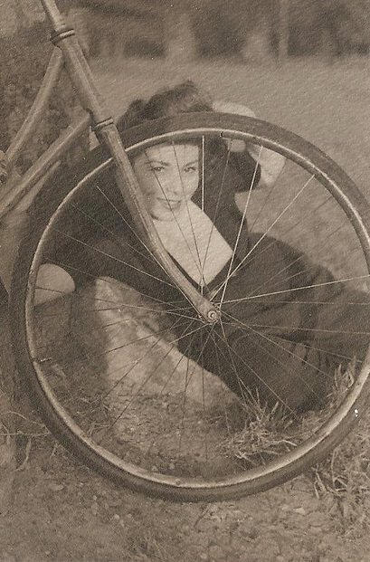 Ladies of the early 20th century and their bicycles - Past, Old photo, Historical photo, 20th century, A bike, Film, History (science), Black and white photo, Retro, Longpost