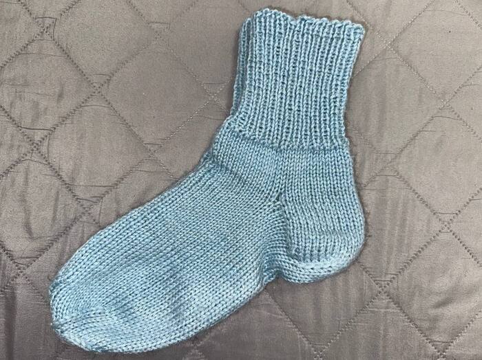 Вязаные носки
