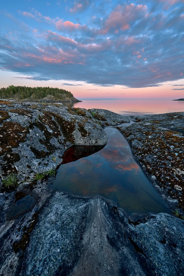 Heart of Karelia - My, Карелия, Nature, Video, Youtube, Hike, Summer, Sunset, From dusk to dawn, Adventures, Ladoga, Ladoga lake, Longpost