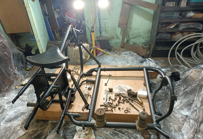 Собираем рамы (коляски и мотоцикла)