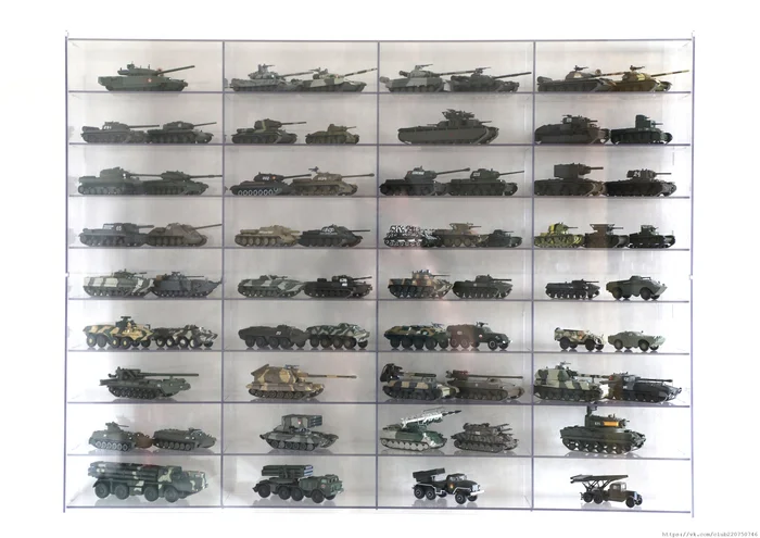 Personal collection of armored vehicle models - My, Tanks, Military equipment, Collecting, Modeling, Models, Scale model, Collection