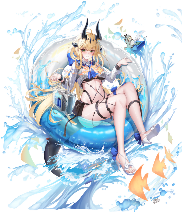 Reed Anime Art, , Arknights, Reed (Arknights),  