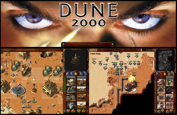 Strategy Dune 2000 in browser (Russian version) - Carter54, Retro Games, Online Games, Old school, Dune 2000, Dune, Стратегия, Browser games, Computer games