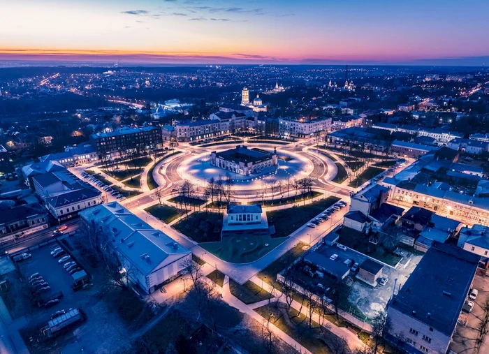 Lenin Square in Serpukhov - Architecture, sights, Reconstruction, Urbanism, Beautification, Building, Russia, Development, Longpost