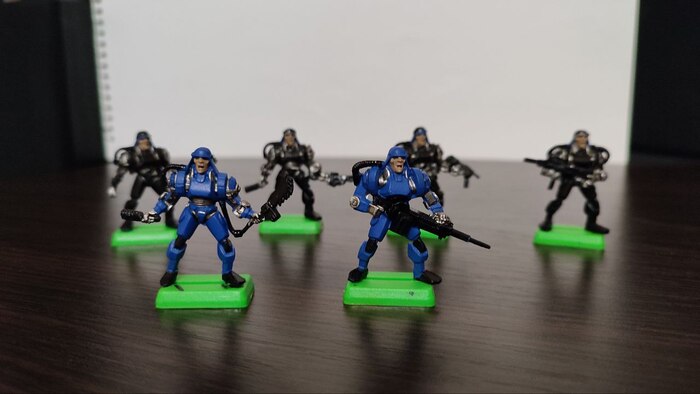 Бронепехота. Специальная кибер-пехота ч.4