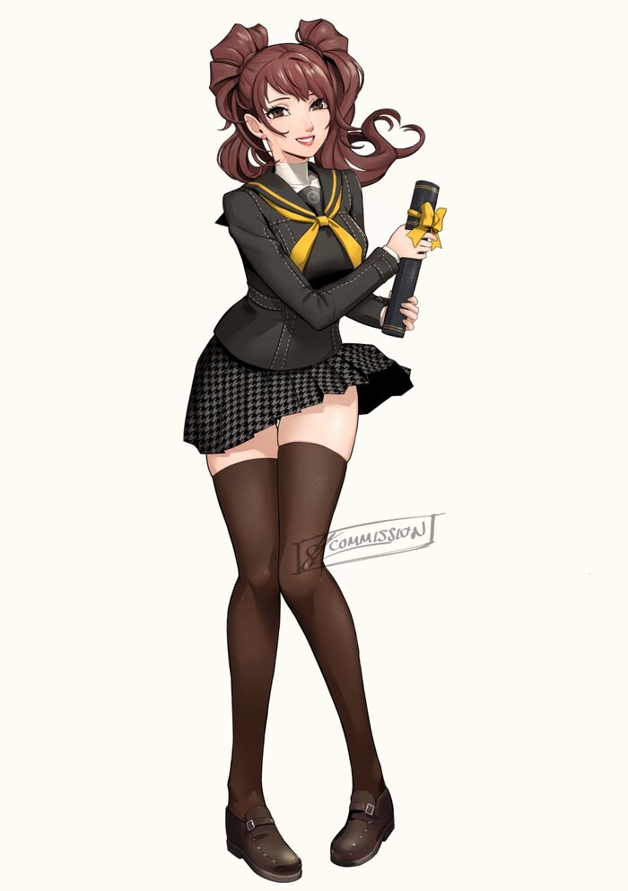  Eightyfourart, , , Anime Art, Persona, Persona 4, Game Art, , Kujikawa Rise