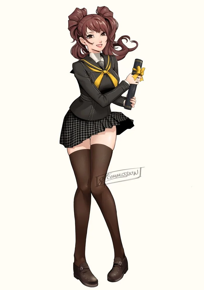 Riset - Eightyfourart, Art, Anime, Anime art, Persona, Persona 4, Game art, Games, Kujikawa Rise