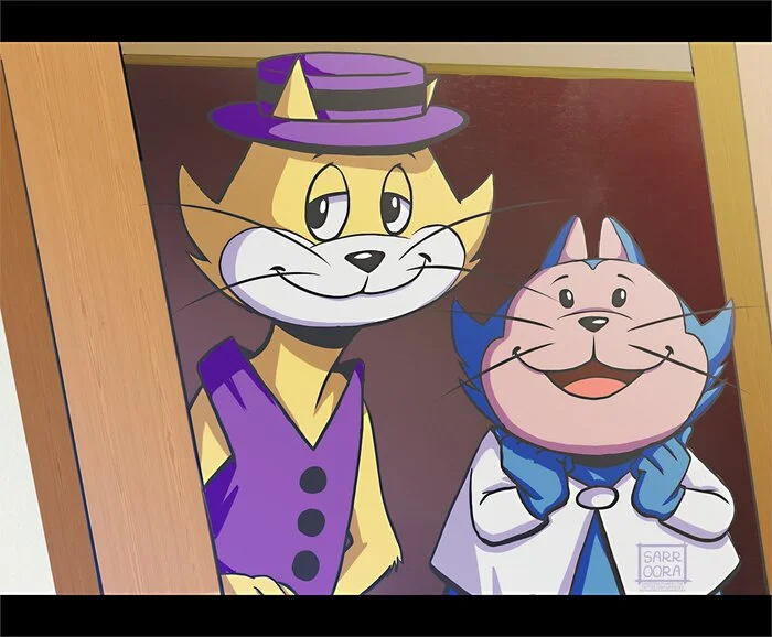 Top Cat and Benny together - Author @sarroora - Art, Hanna-Barbera