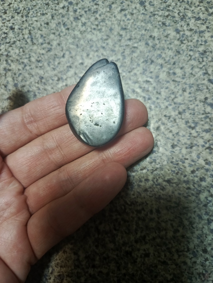 После обработки гравером