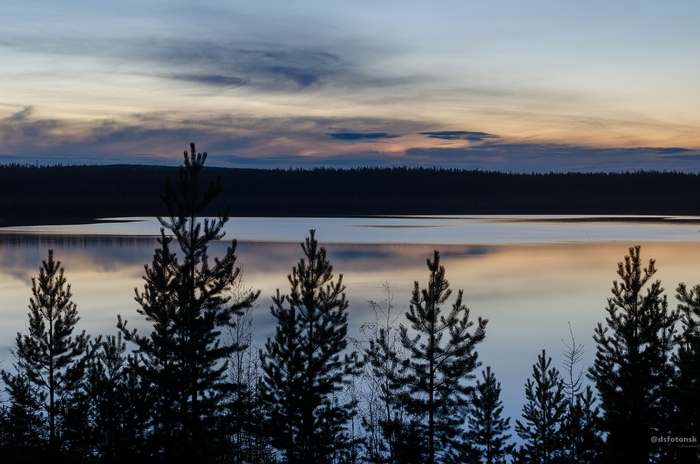 Светлинское водохранилище, Вилюй, Якутия.