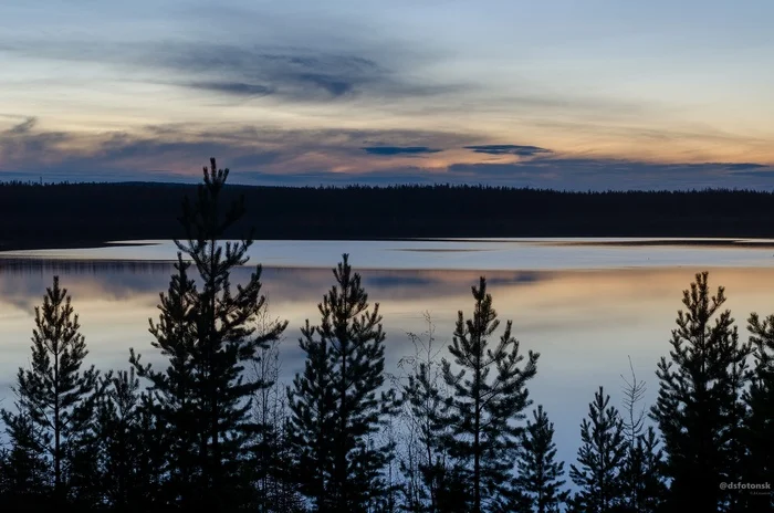 Night is coming - My, The nature of Russia, The photo, Yakutia, Viluy, Travel across Russia, North, Russia