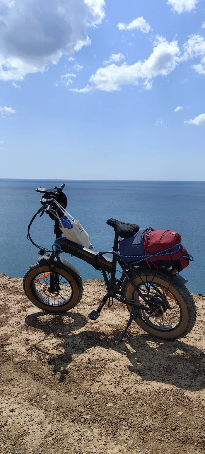 By bike from Koktebel to Feodosia - My, Crimea, Koktebel, Feodosia, Longpost