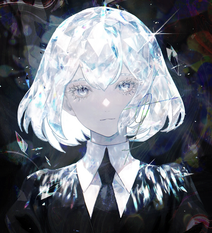  , Anime Art, Houseki no kuni, Diamond (Houseki no kuni)