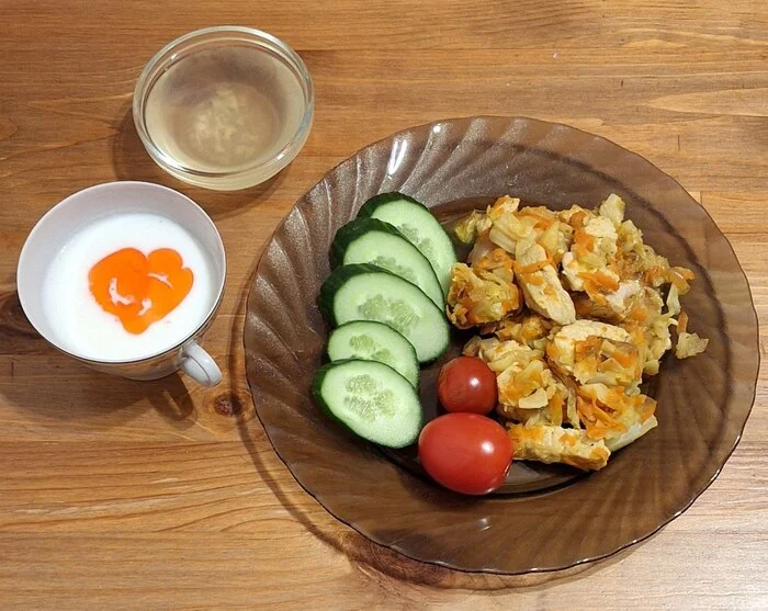 Minus 5.2 kg in 20 days - My, Nutrition, Proper nutrition, Slimming, Dinner, Dinner, Longpost