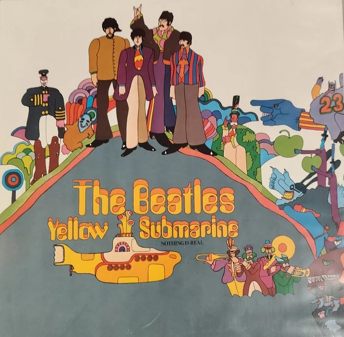 Beatles - Yellow submarine (недооценённый альбом) - Рок, The Beatles, Коллекция, Виниловые пластинки, Длиннопост