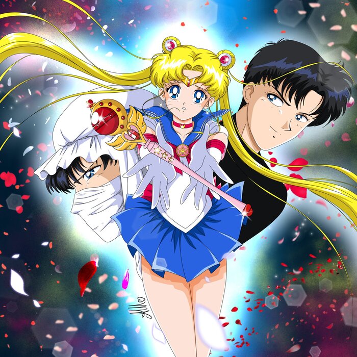      - @anello81_art Tuxedo Mask, Sailor Moon, Tsukino Usagi, , , Anime Art