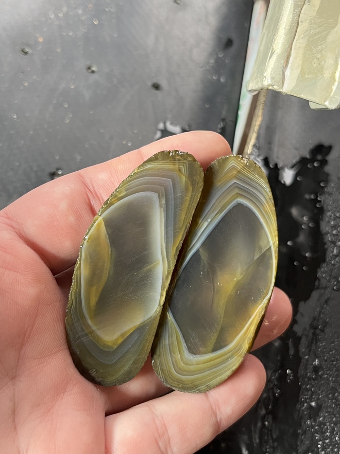 Второй камень после распила