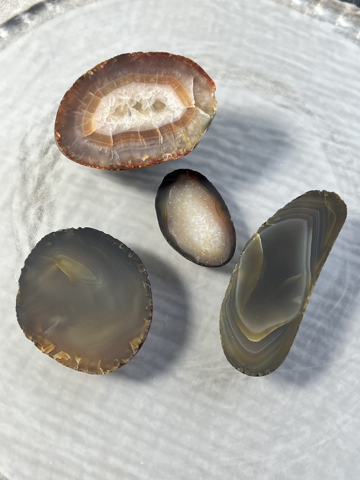 Результат шлифовки карбидом кремния. Тут примерно после 100-ой зернистости.